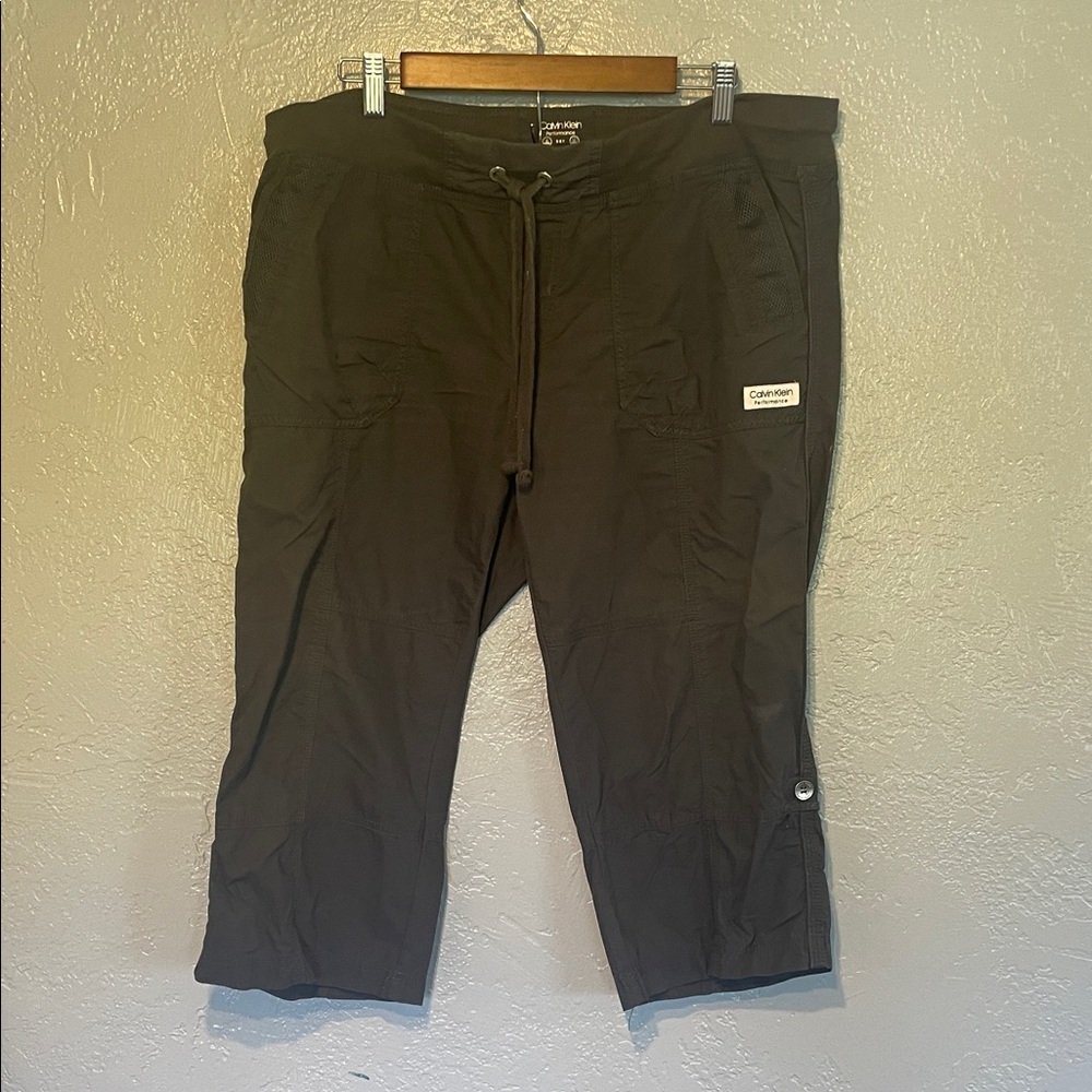 Calvin Klein woman Dark Gray Cargo Pants